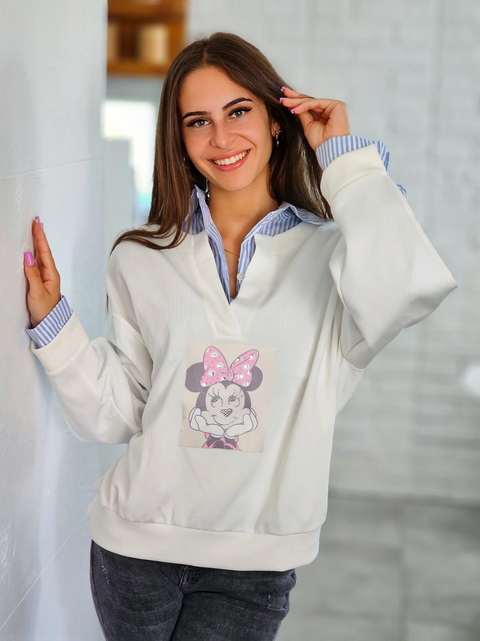 Koszula / bluzka z nadrukiem Minnie