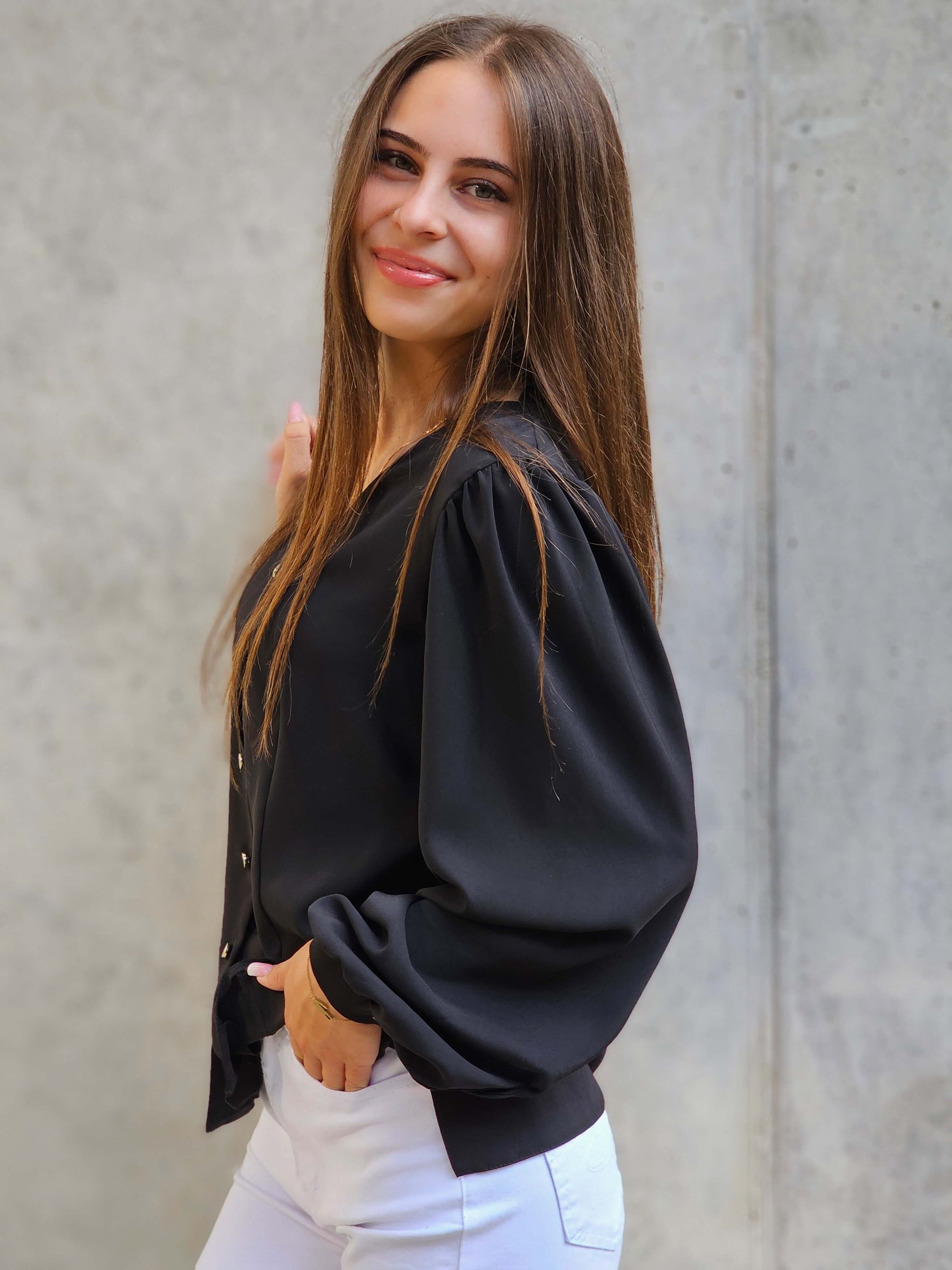 Elegancka koszula z guzikami