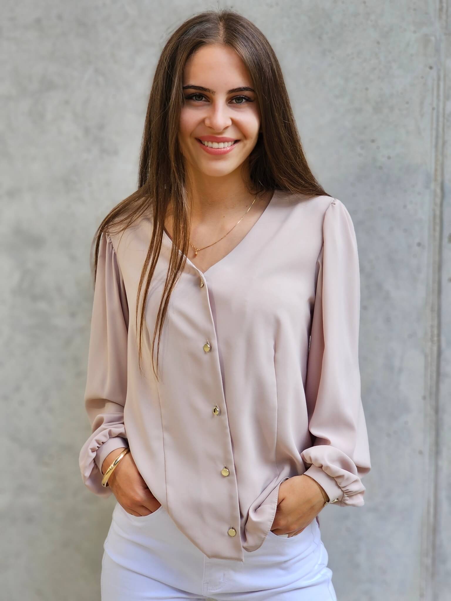 Elegancka koszula z guzikami