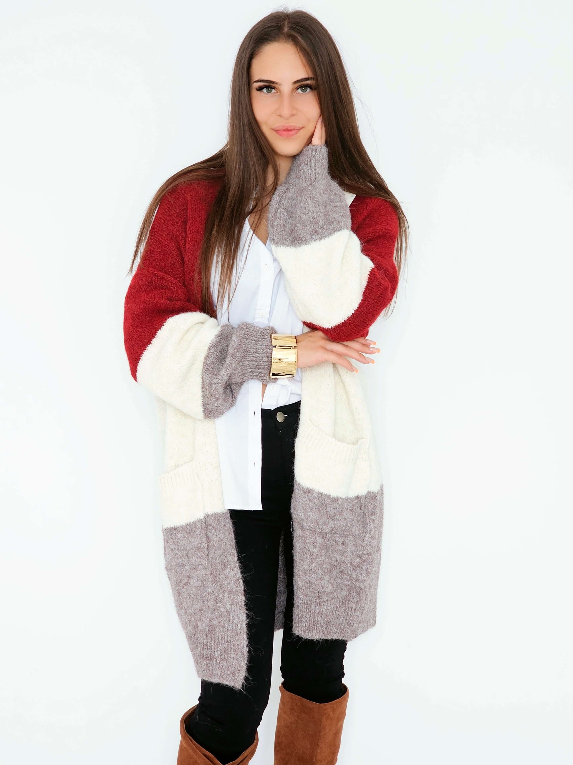 Kardigan oversize – otul się miękkością