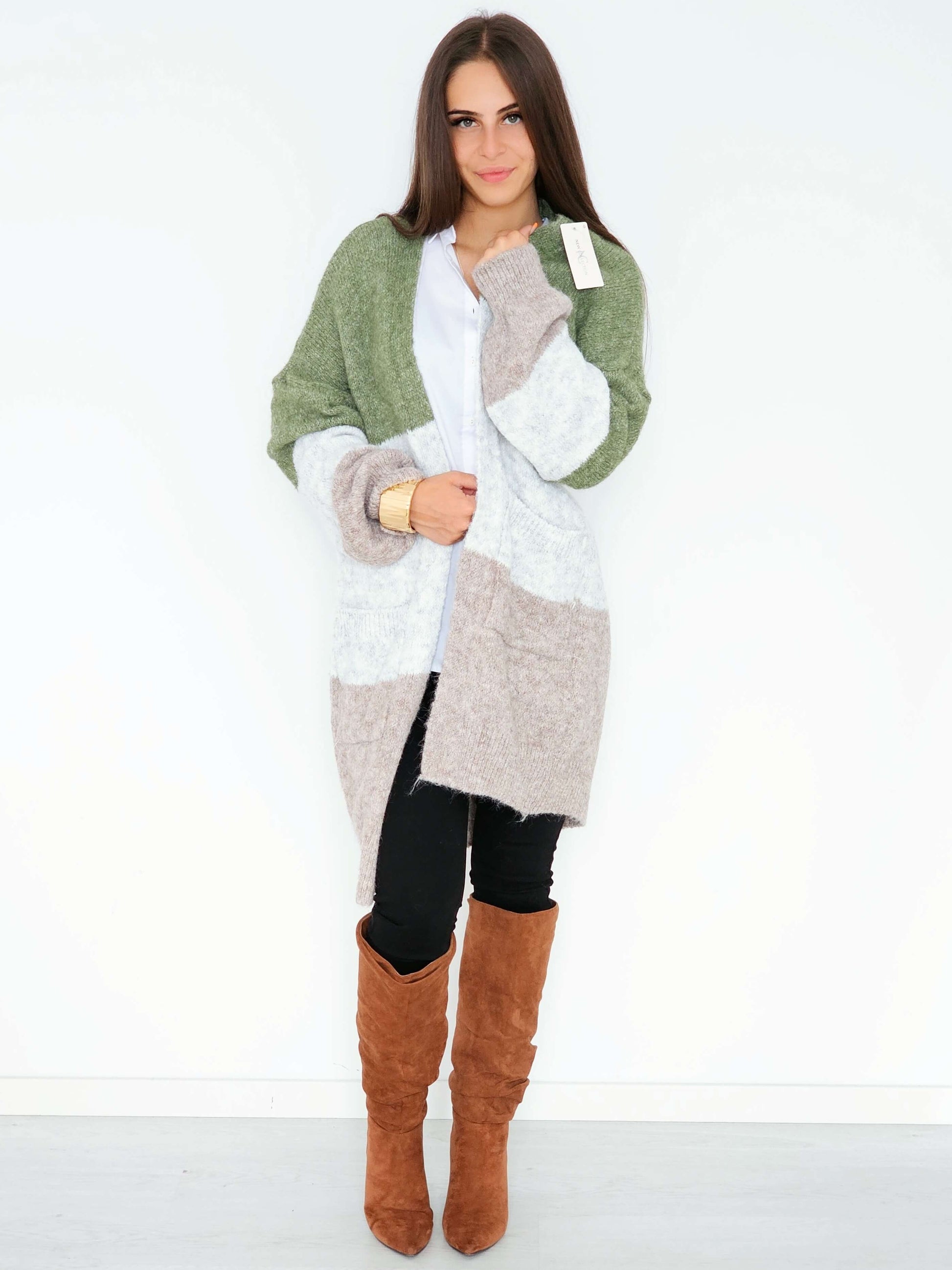 Kardigan oversize – otul się miękkością