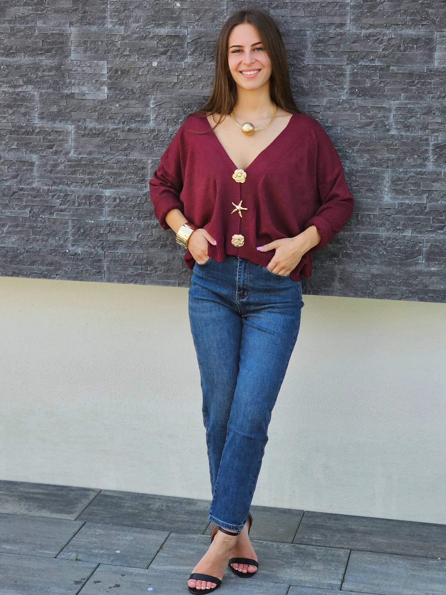 Jeansy Mom Fit – M-Sara