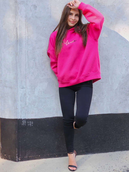 Bluza oversize z kapturem