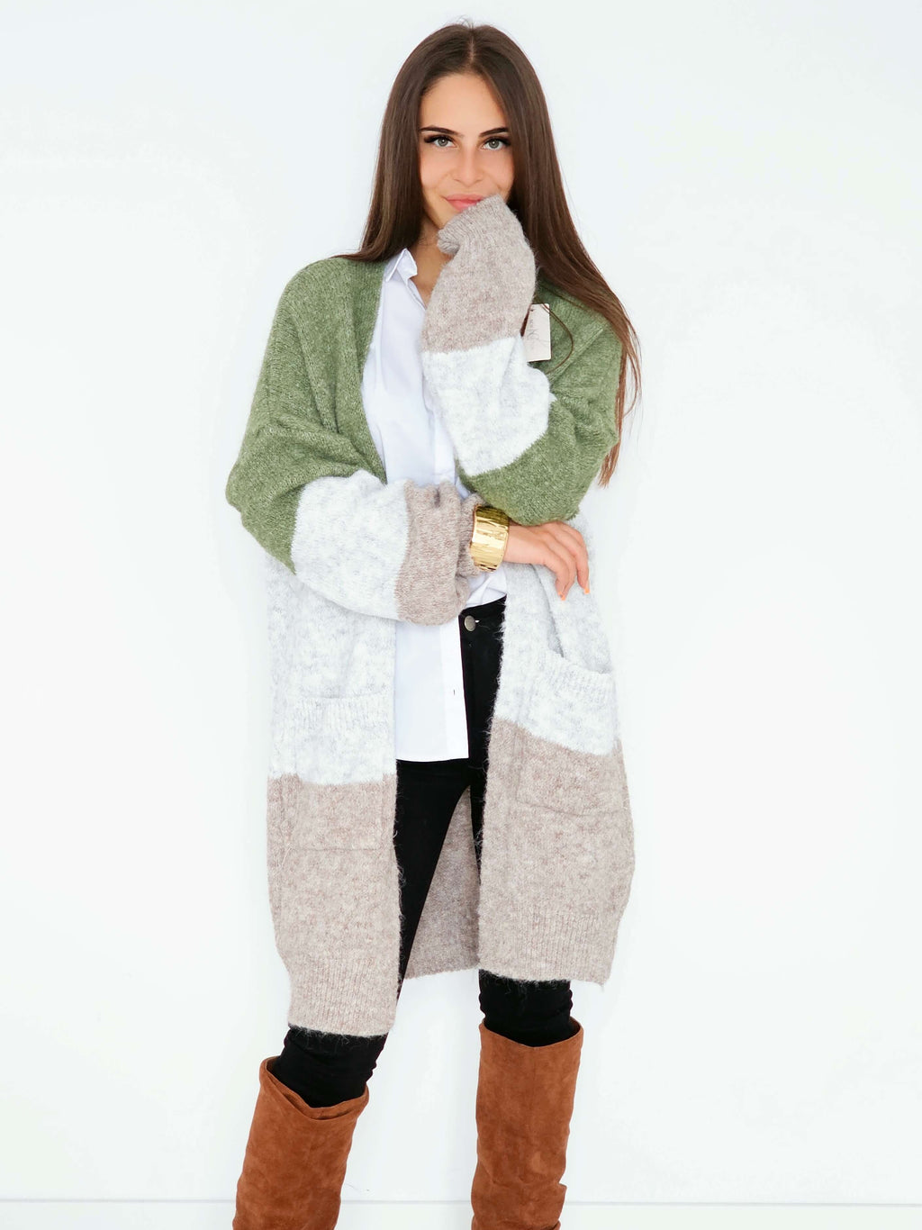 Kardigan oversize – otul się miękkością